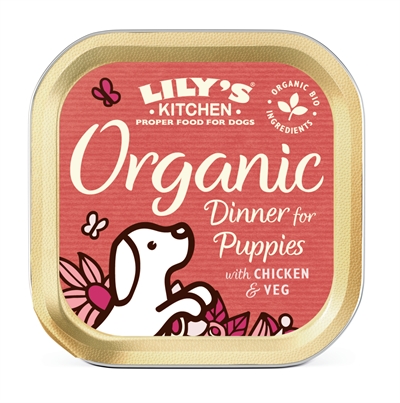 LILY'S KITCHEN DOG PUPPY ORGANIC DINNER