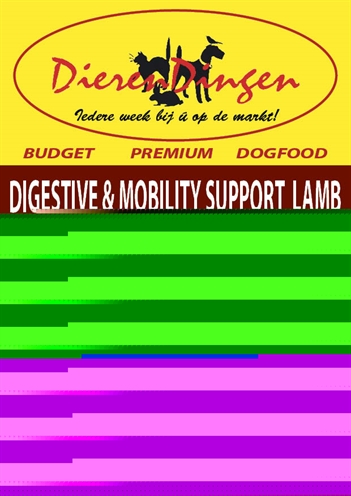 BUDGET PREMIUM DOGFOOD DIGESTIVE & MOBILITY SUPPORT LAMB
