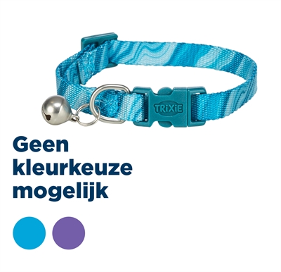 TRIXIE HALSBAND KAT WAVES ASSORTI