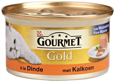 GOURMET GOLD FIJNE MOUSSE KALKOEN