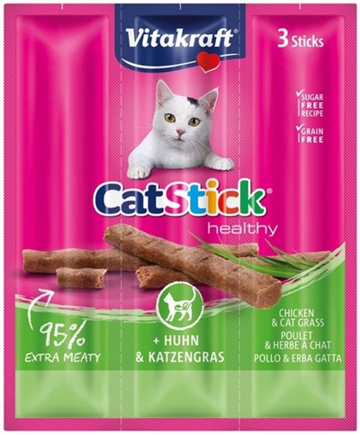 VITAKRAFT CAT-STICK MINI KIP / KATTENGRAS