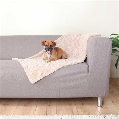 Trixie hondendeken cosy fleece beige (100X70 CM) - Afbeelding 4