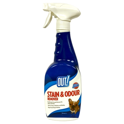 OUT! STAIN &amp; ODOUR REMOVER