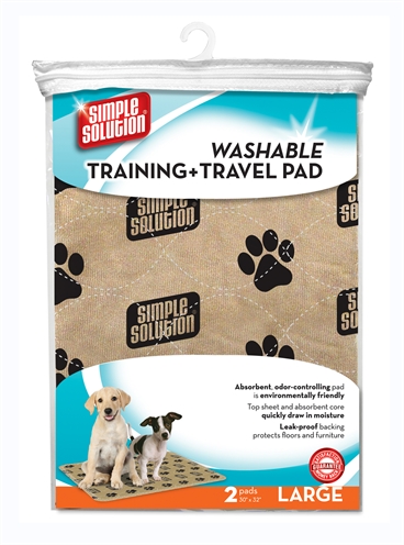 SIMPLE SOLUTION WASBARE PUPPY TRAINING PADS