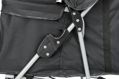 TRIXIE HONDENBUGGY ZWART — 80X47X100 CM — afbeelding 12