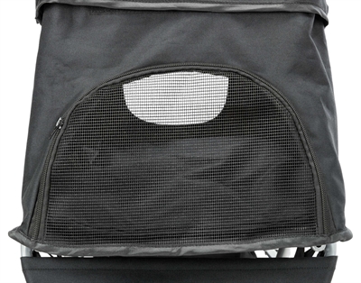 TRIXIE HONDENBUGGY ZWART — 80X47X100 CM — afbeelding 20