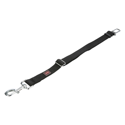 Trixie reserve korthouder met karabijnhaak zwart (45-70X2,5 CM) - Afbeelding 2