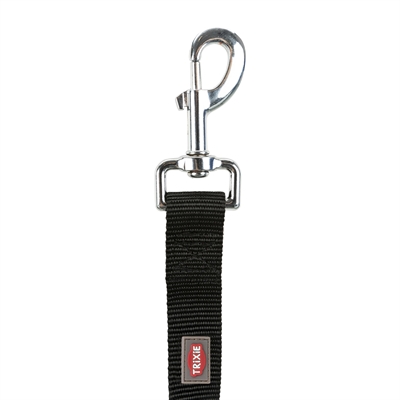 Trixie reserve korthouder met karabijnhaak zwart (45-70X2,5 CM) - Afbeelding 5