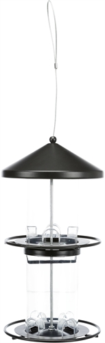 Trixie voersilo 2 verdiepingen zwart (36 CM)
