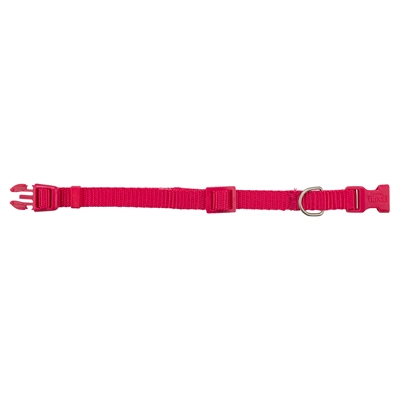 TRIXIE HALSBAND HOND PREMIUM FUCHSIA — 15-25X1 CM