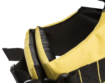 TRIXIE ZWEMVEST GEEL / ZWART — L 50-80X55 CM — afbeelding 5