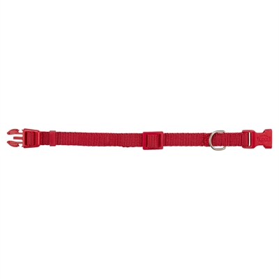 TRIXIE HALSBAND HOND PREMIUM ROOD — 15-25X1CM