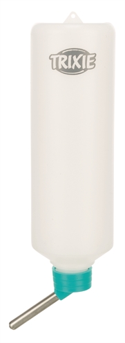 Trixie drinkfles kunststof met draadbeugel assorti (450 ML 12 ST)