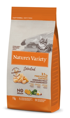 NATURES VARIETY SELECTED STERILIZED FREE RANGE CHICKEN