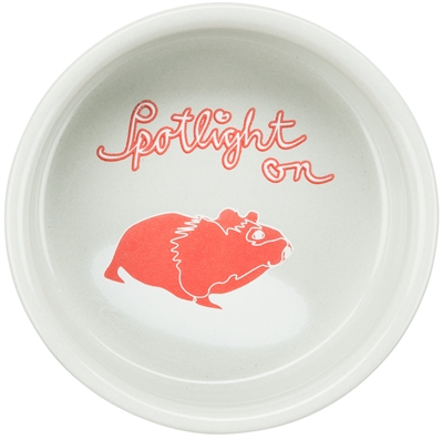 Trixie voerbak / waterbak keramiek spotlight hamster assorti - Afbeelding 3