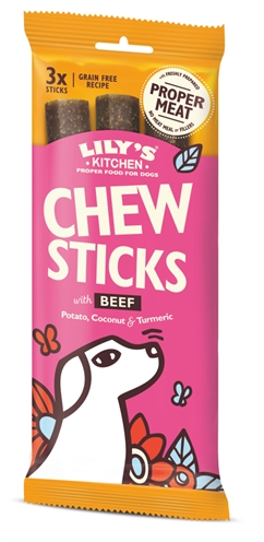 LILY&#039;S KITCHEN CHEW STICKS WITH BEEF