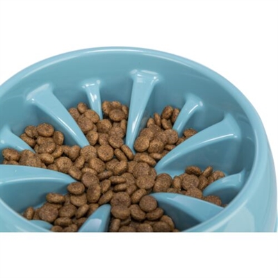 TRIXIE VOERBAK SLOWFEEDING KUNSTSTOF / TPR ASSORTI — 20 CM 800 ML — afbeelding 8