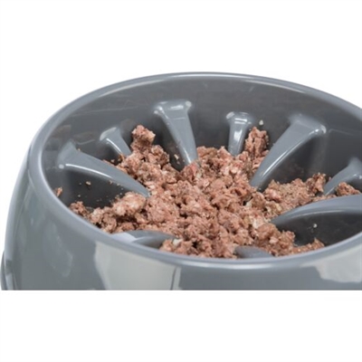 TRIXIE VOERBAK SLOWFEEDING KUNSTSTOF / TPR ASSORTI — 20 CM 800 ML — afbeelding 9
