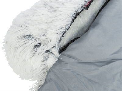 TRIXIE SOFA BED HARVEY MEUBELBESCHERMER HOEKIG WIT / ZWART — 90X90X8 CM — afbeelding 2
