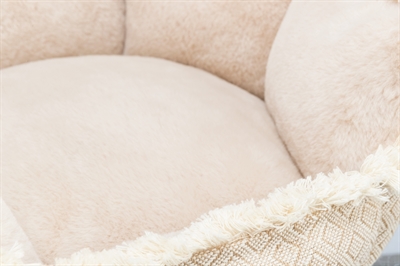 TRIXIE HONDENMAND BOHO HOEKIG BEIGE — 65X65X19 CM — afbeelding 5