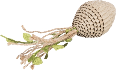 Trixie dennenappel karton / hennep beige - Afbeelding 2