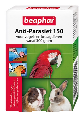 BEAPHAR ANTI-PARASIET KNAAG / VOGEL