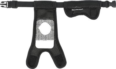 TRIXIE BESCHERMBROEKJE COMFORT MESH MATERIAAL ZWART — 35-43 CM — afbeelding 2