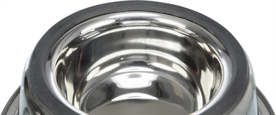 TRIXIE VOERBAK HOND SLOW FEEDING RVS — 21 CM — afbeelding 2