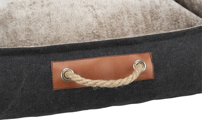 TRIXIE BE NORDIC HONDENMAND FOHR ZWART / ZAND — 80X60X26 CM — afbeelding 2