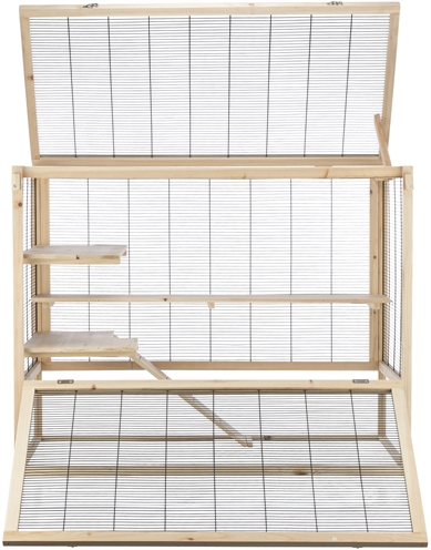 Trixie knaagdierenverblijf muizen hout (100X50X80 CM) - Afbeelding 4