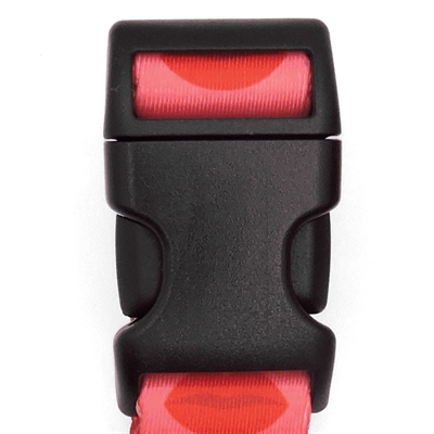 MORSO HALSBAND GERECYCLED LIPSTICK ROZE — 37-58X2,5 CM — afbeelding 4