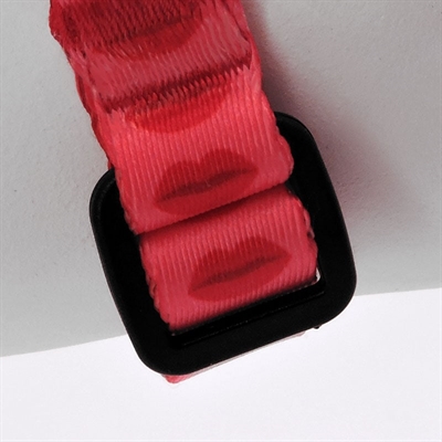 MORSO MINI HONDENTUIG VERSTELBAAR GERECYCLED LIPSTICK ROZE — 29-38X2,5 CM — afbeelding 6
