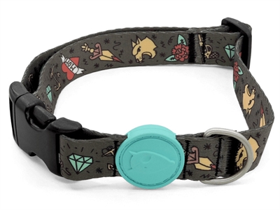 MORSO HALSBAND HOND GERECYCLED INK TANK GROEN