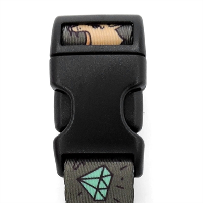MORSO HALSBAND HOND GERECYCLED INK TANK GROEN — 37-58X2,5 CM — afbeelding 4