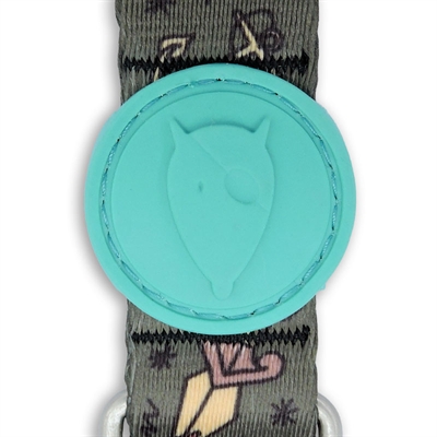 MORSO HALSBAND HOND GERECYCLED INK TANK GROEN — 37-58X2,5 CM — afbeelding 5