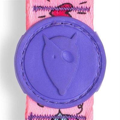MORSO HALSBAND HOND GERECYCLED SWEET TWEET ROZE — 37-58X2,5 CM — afbeelding 5