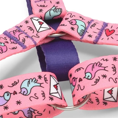 MORSO HONDENTUIG H-TUIG GERECYCLED SWEET TWEET ROZE — 50-70X1,5 CM — afbeelding 6
