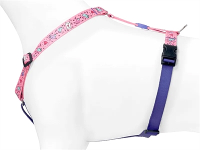 MORSO HONDENTUIG H-TUIG GERECYCLED SWEET TWEET ROZE — 60-80X2,5 CM — afbeelding 2