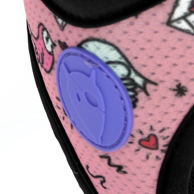 MORSO HONDENTUIG BODY MESH GERECYCLED SWEET TWEET ROZE — 30-35 CM