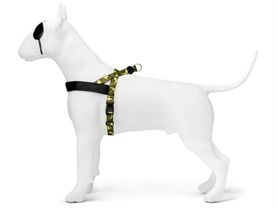 MORSO NORWEGIAN HONDENTUIG GERECYCLED FULL METAL DOG BRUIN — 46-60X42 CM