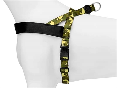 MORSO NORWEGIAN HONDENTUIG GERECYCLED FULL METAL DOG BRUIN — 46-60X42 CM — afbeelding 2
