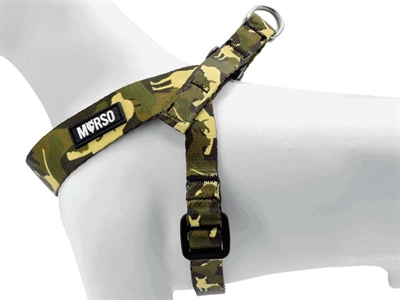 MORSO MINI HONDENTUIG VERSTELBAAR GERECYCLED FULL METAL DOG BRUIN — 29-38X2,5 CM — afbeelding 2