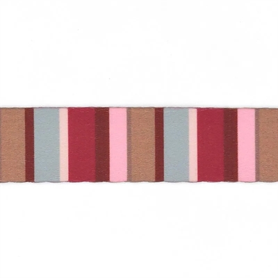 MORSO NORWEGIAN HONDENTUIG GERECYCLED SKYLINE ROOD / ROZE — 41-56X38 CM — afbeelding 2