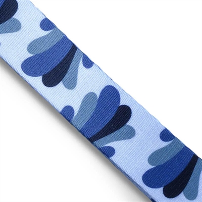 MORSO NORWEGIAN HONDENTUIG GERECYCLED SPLASH BLAUW — 54-70X52 CM — afbeelding 3