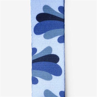 MORSO MINI HONDENTUIG VERSTELBAAR GERECYCLED SPLASH BLAUW — 29-38X2,5 CM — afbeelding 3