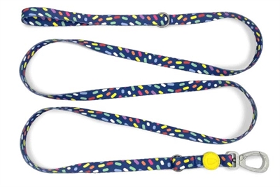 MORSO HONDENRIEM VERSTELBAAR GERECYCLED COLOR INVADERS PAARS — 75-230X1,5 CM 4-20 KG