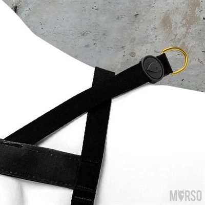 MORSO NORWEGIAN HONDENTUIG GERECYCLED GOLD CAVIAR GOUD — 41-56X38 CM — afbeelding 3
