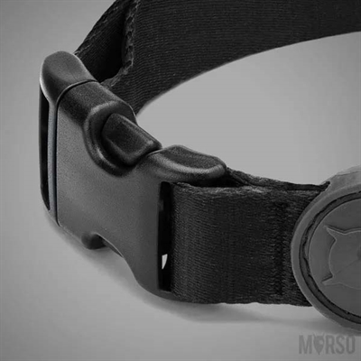 MORSO HALSBAND HOND GERECYCLED PURENESS ZWART — 37-58X2,5 CM — afbeelding 4