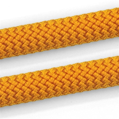 MORSO HALF SLIP HALSBAND HOND REGULAR ROPE GERECYCLED GOLD GOUD — 55X1 CM