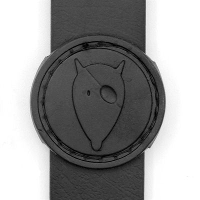 MORSO HALSBAND HOND WATERPROOF GERECYCLED BLACK ZWART — 33-41X1,5 CM — afbeelding 2